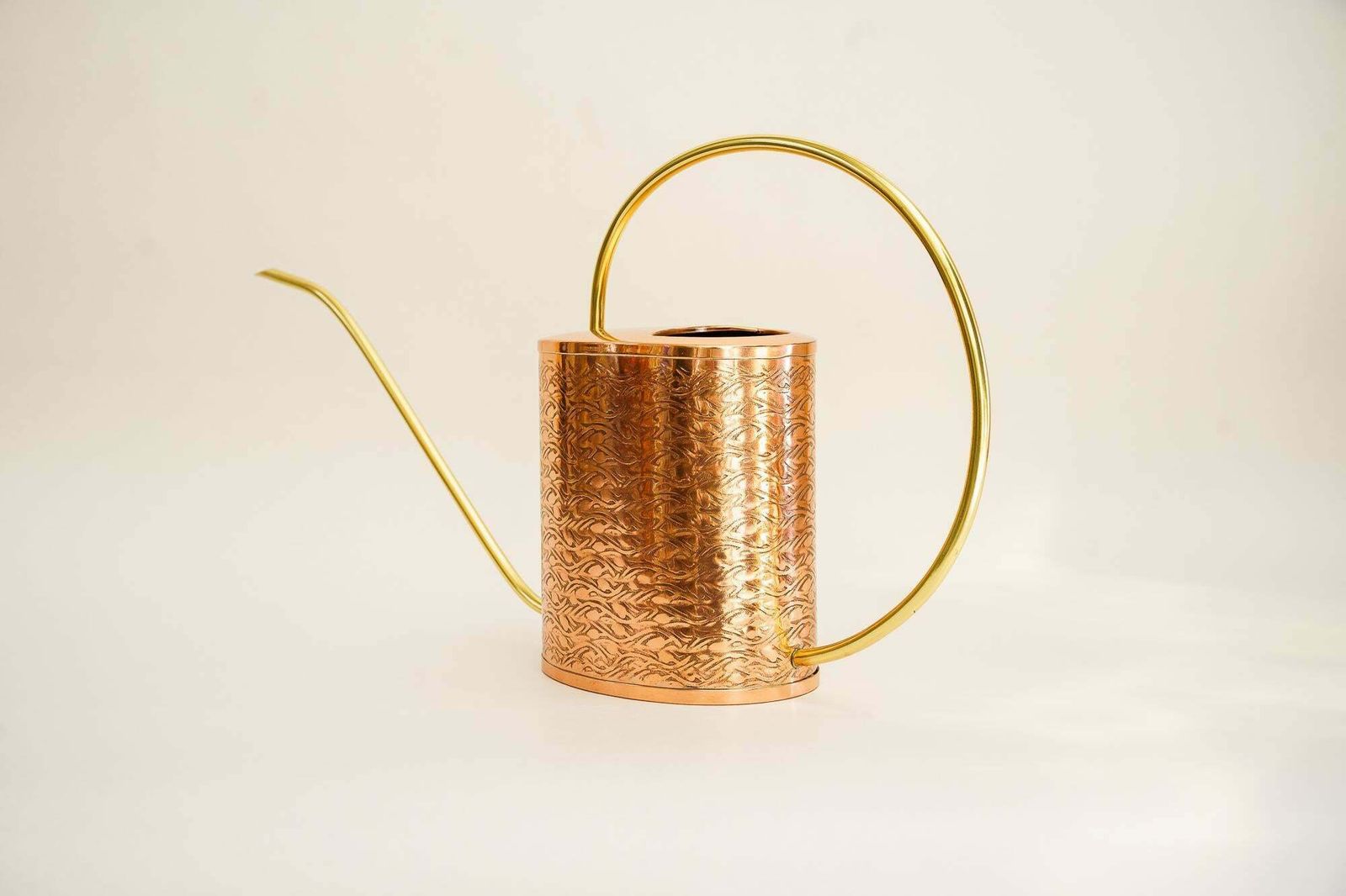 Copper And Brass Watering Can, Circa 1960s photo furniture