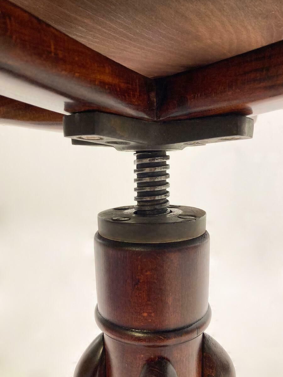 Bentwood Office Chair Otto Wagner For Thonet, 1930s photo vintage