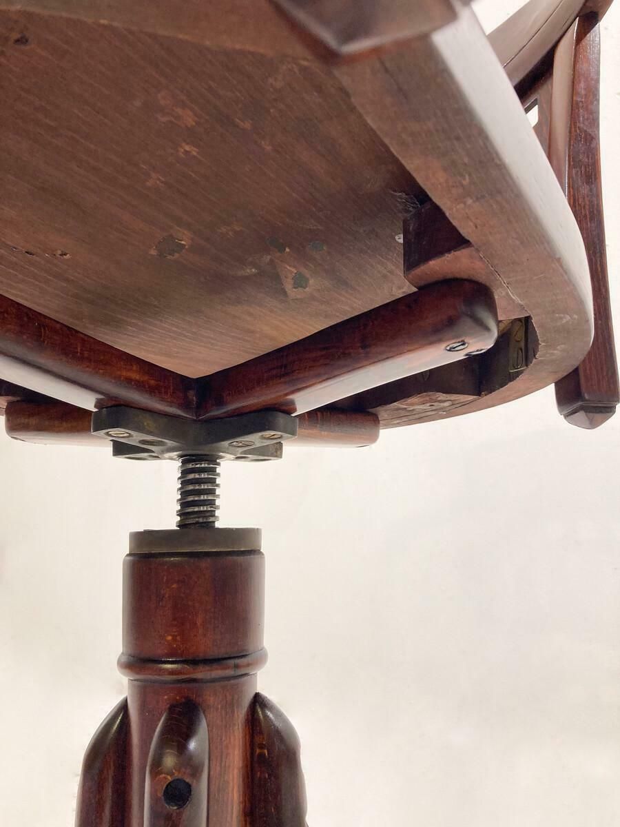photo furniture Bentwood Office Chair Otto Wagner For Thonet, 1930s