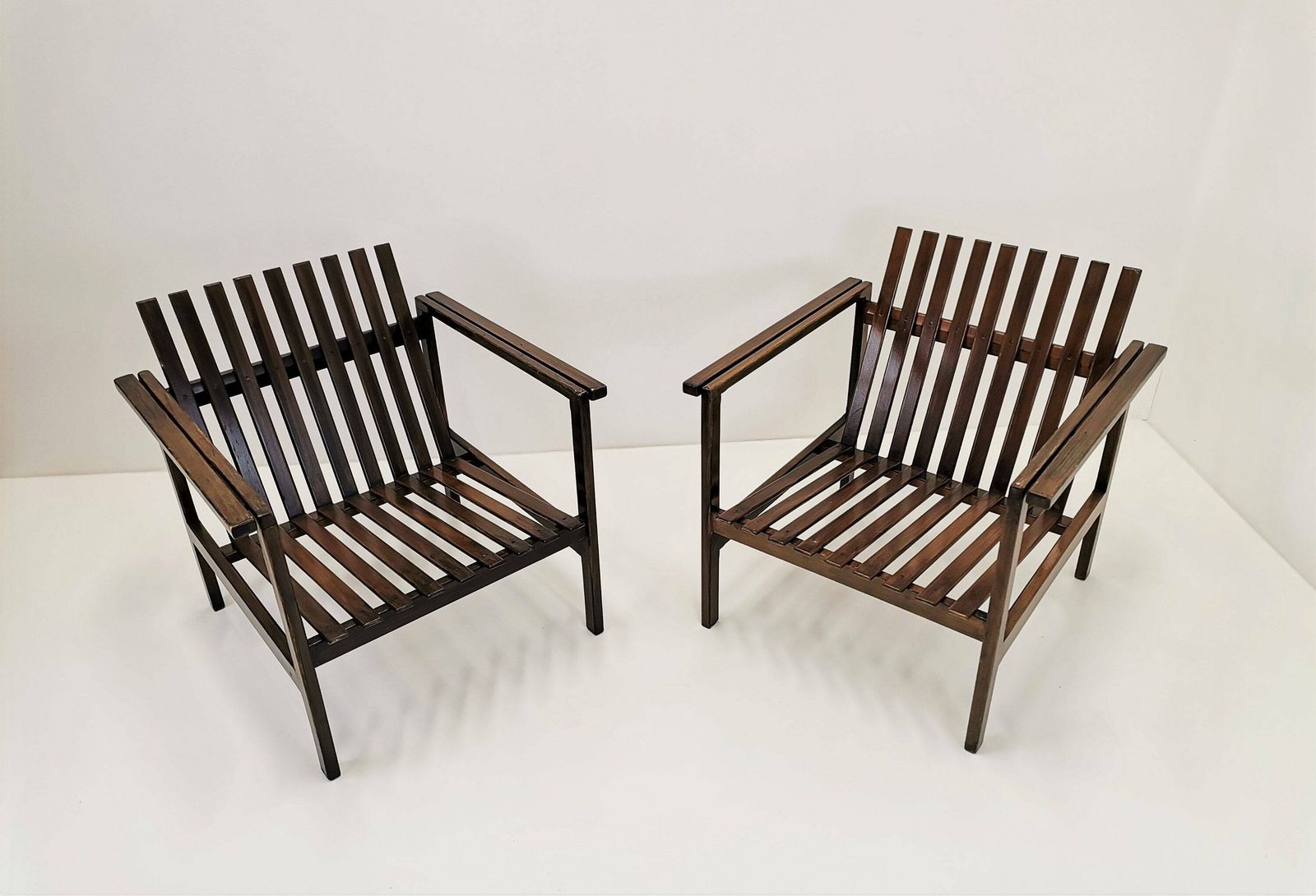 1 Of 2 Vintage Wooden Lounge Chairs Designed By Niko Kralj / Industrial Design From 70s Yugoslavia / Mid Century Modern Armchair photo furniture