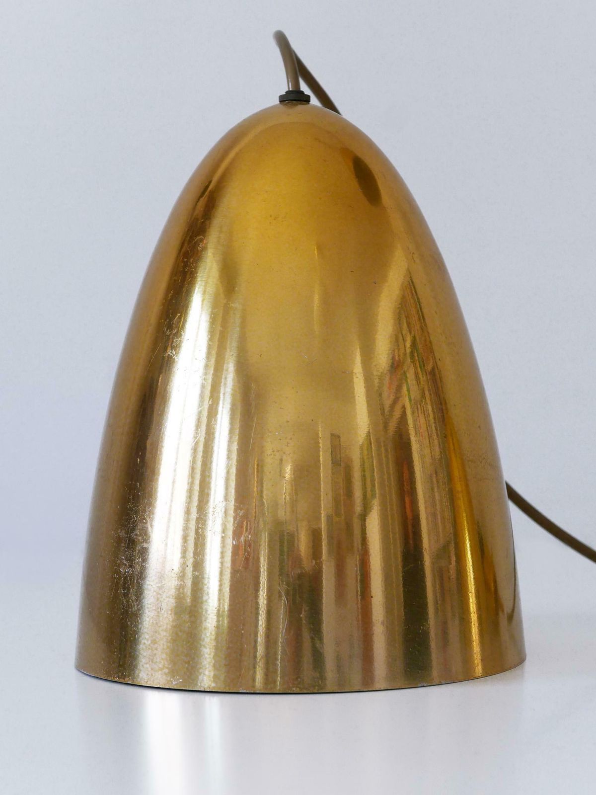 photo buy 1 Of 4 Elegant Mid Century Modern Pendant Lamps Or Hanging Lights Germany 1950s