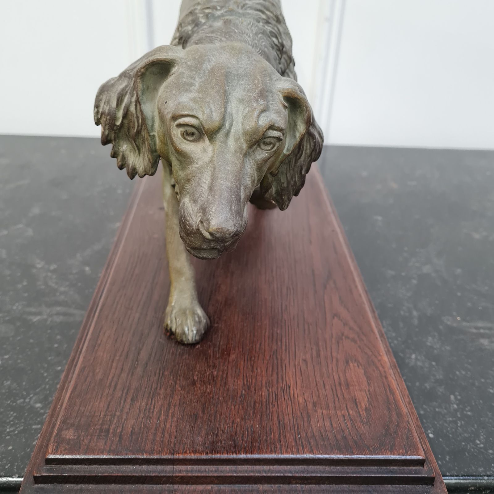 Antique Sculpture Of Dog C1900 photo 570.0