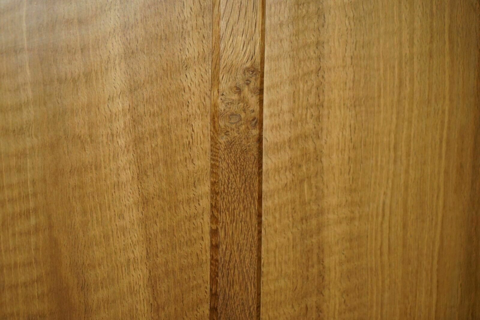 photo vinterior Pair Of Vintage Robert Mouseman Thompson English Oak Carved Library Bookcases