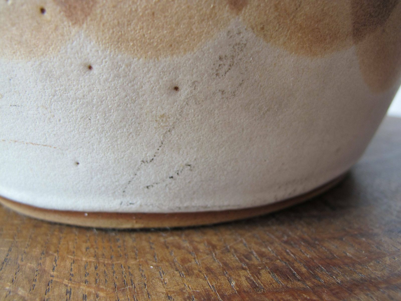Stunning Large Stoneware Studio Pottery Vase Or Planter. Pot Bellied Vase With Lovely Incised Flower Decoration. Shelf Pottery Halifax photo 50.0