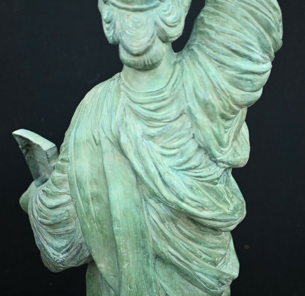 Lighting Xl Statue Of Liberty Bronze Statue New York Lamp photo
