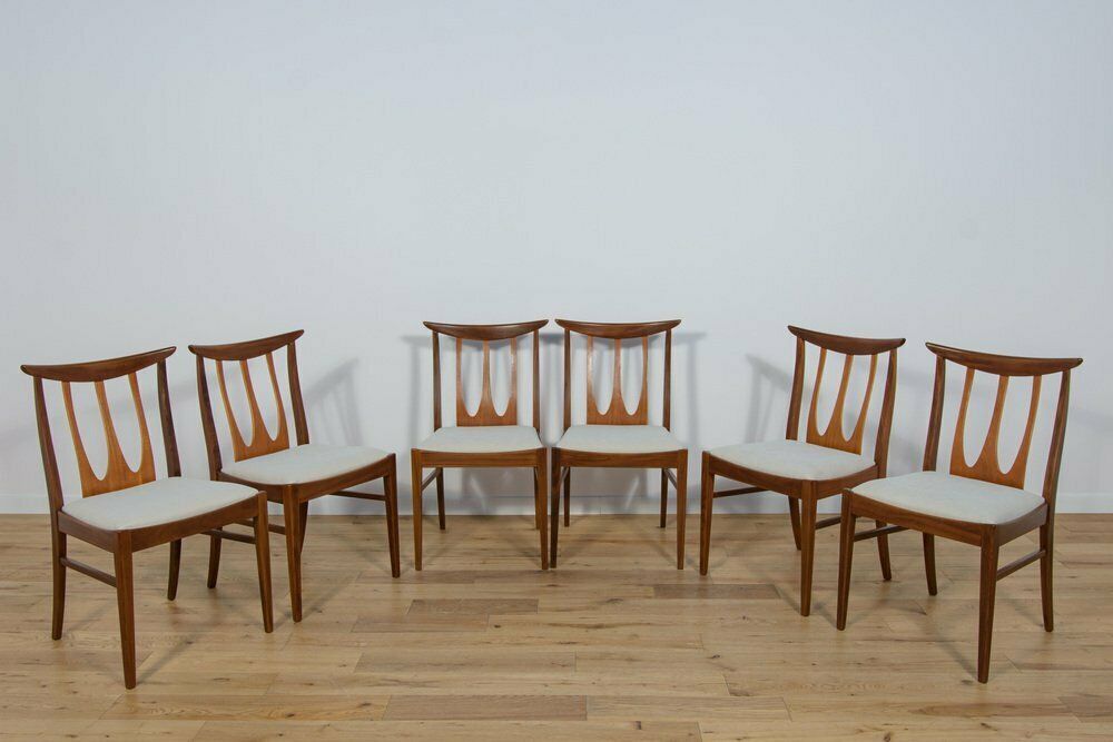 Brasilia Dining Chairs From G Plan, 1960s, Set Of 6