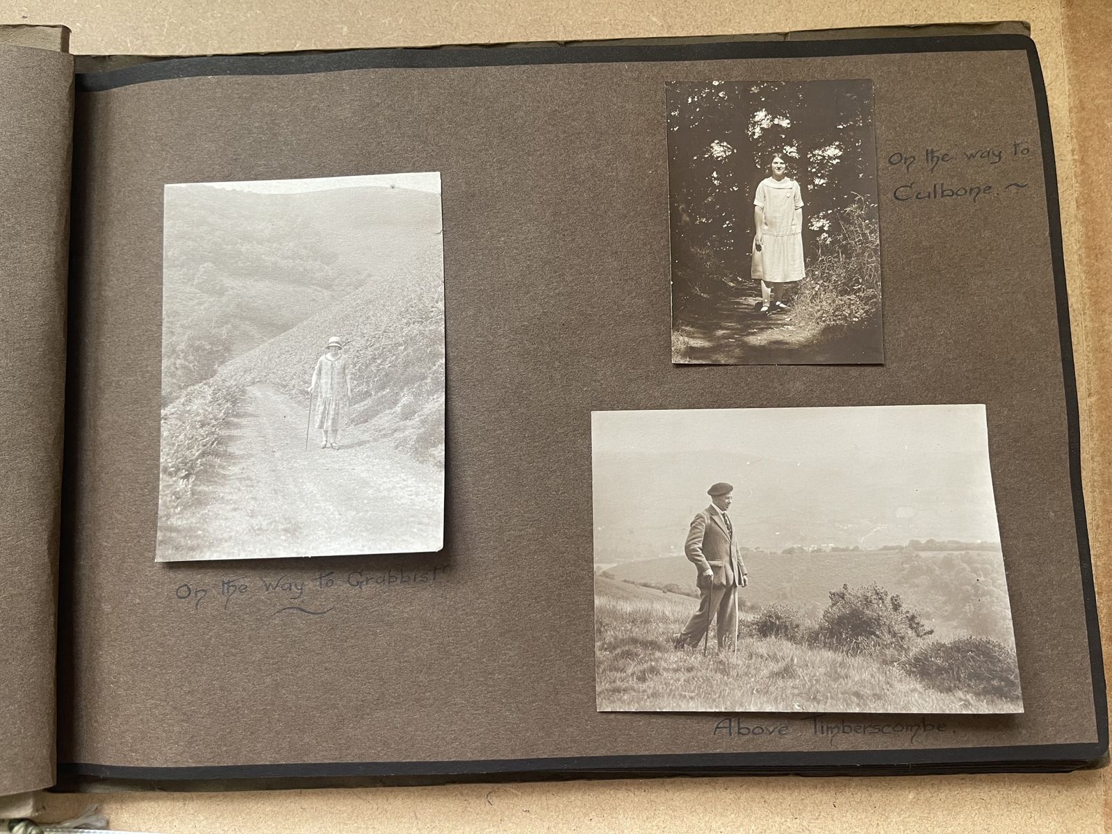 Photo Album Titled 1926 Minehead & Cheddar photo 150.0