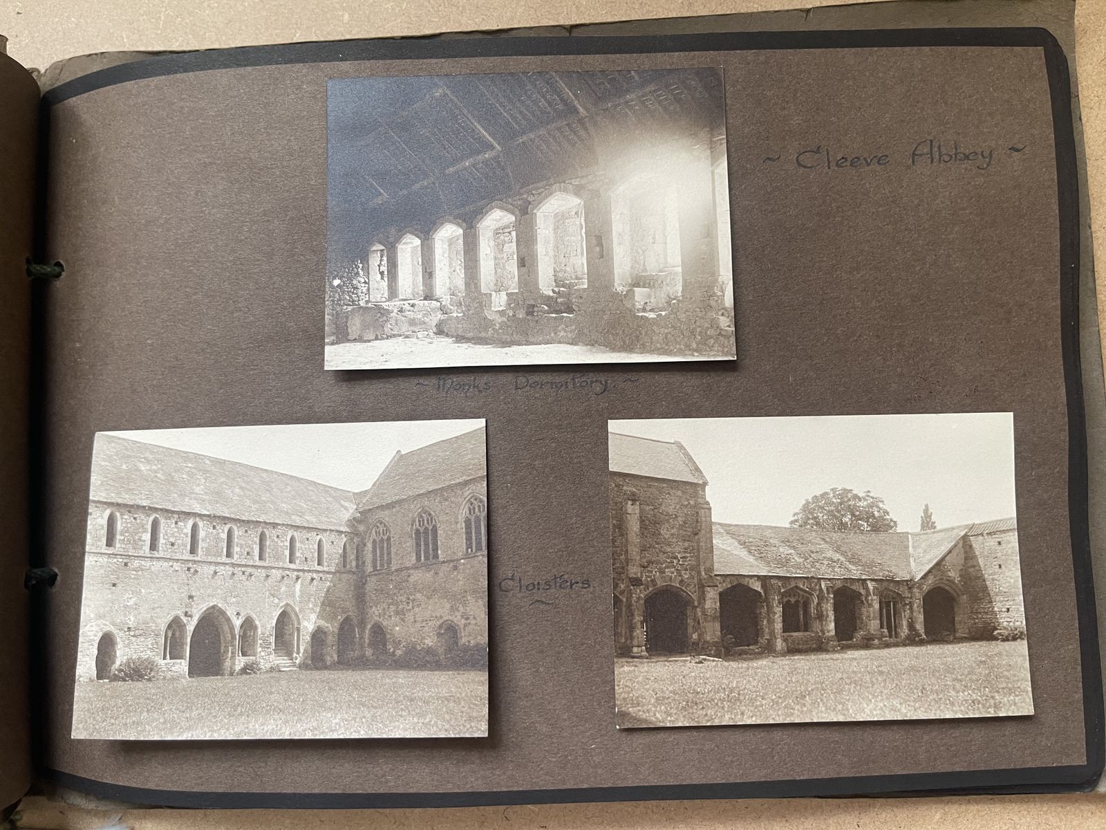 150.0 Photo Album Titled 1926 Minehead & Cheddar photo