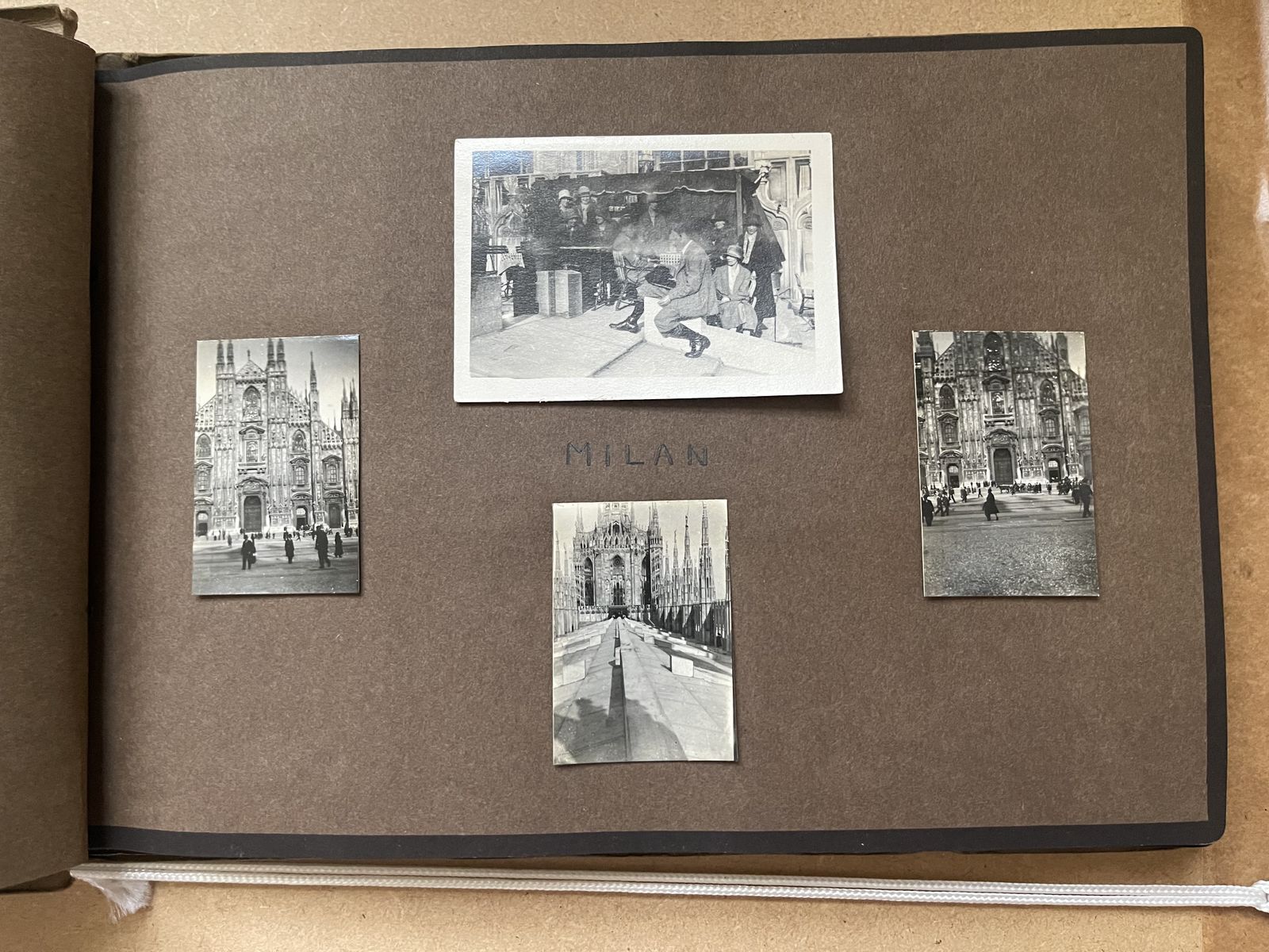 Photo Album Titled 1927 Italian Tour photo for sale