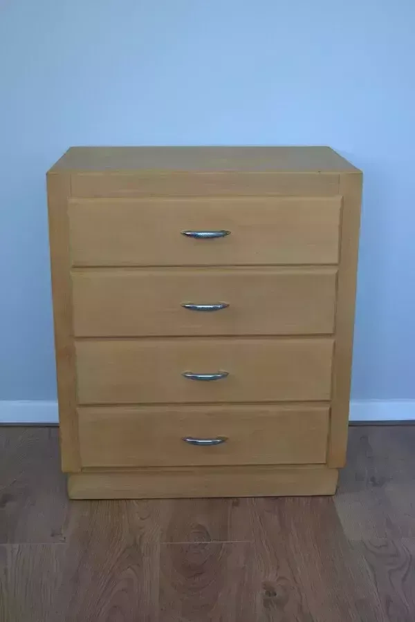 Mid Century Plywood Chest Of Drawers photo 140.0