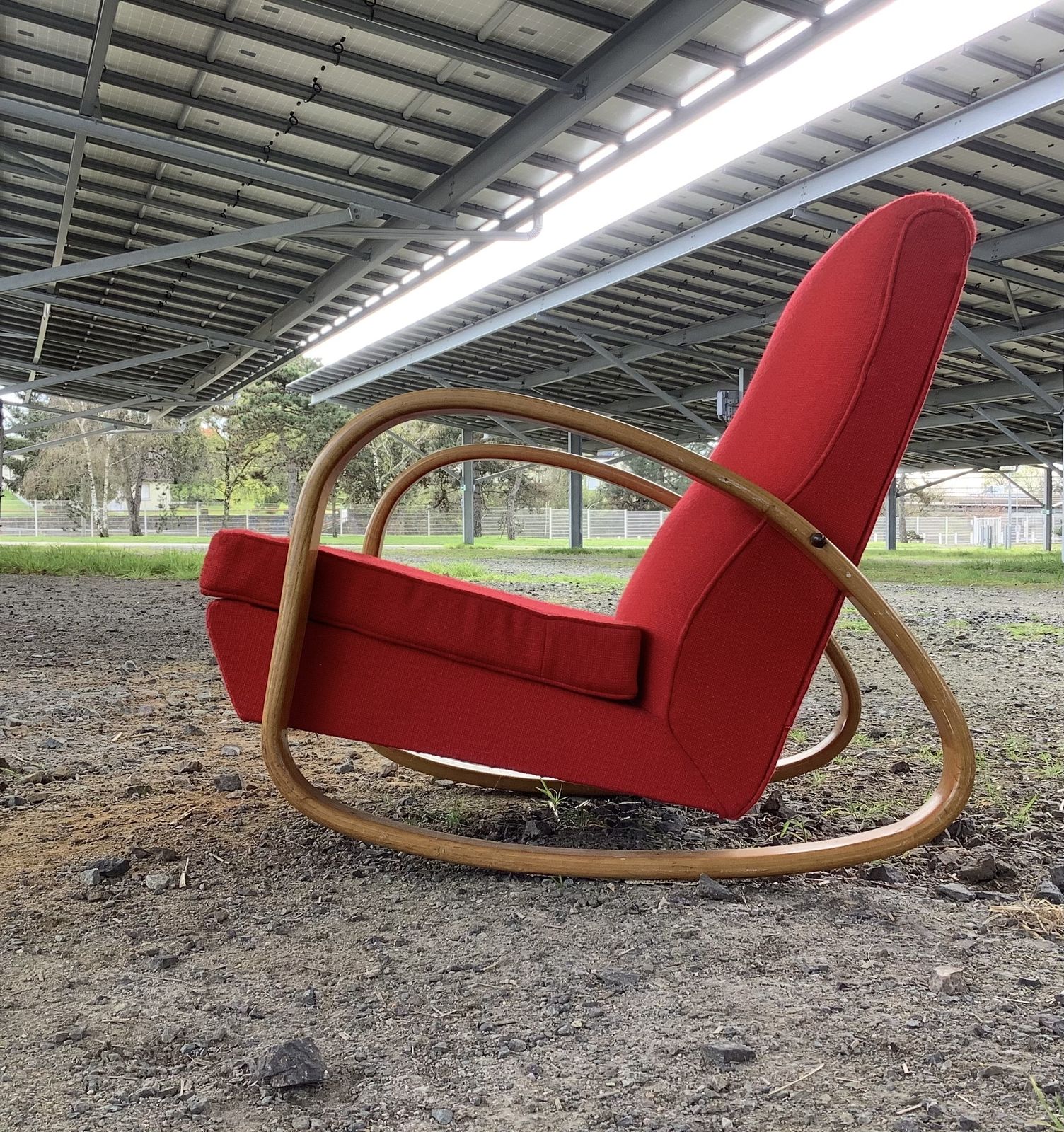 1960's French Rocking Chair, 1960s