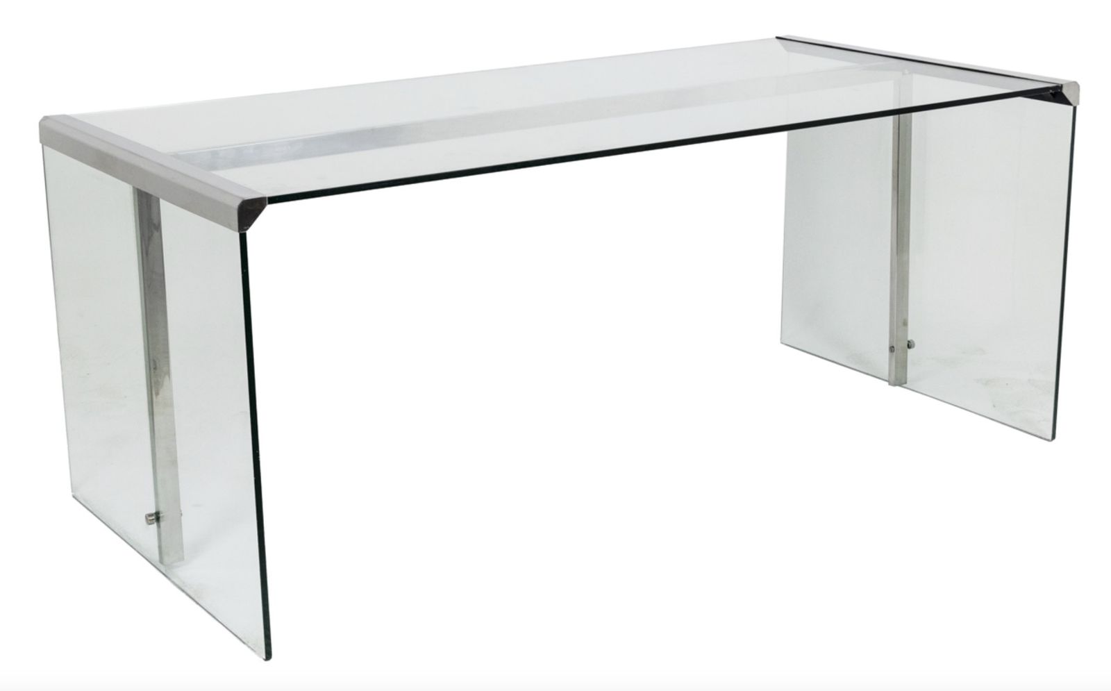 Gallotti&Radice Italian Glass Desk photo furniture