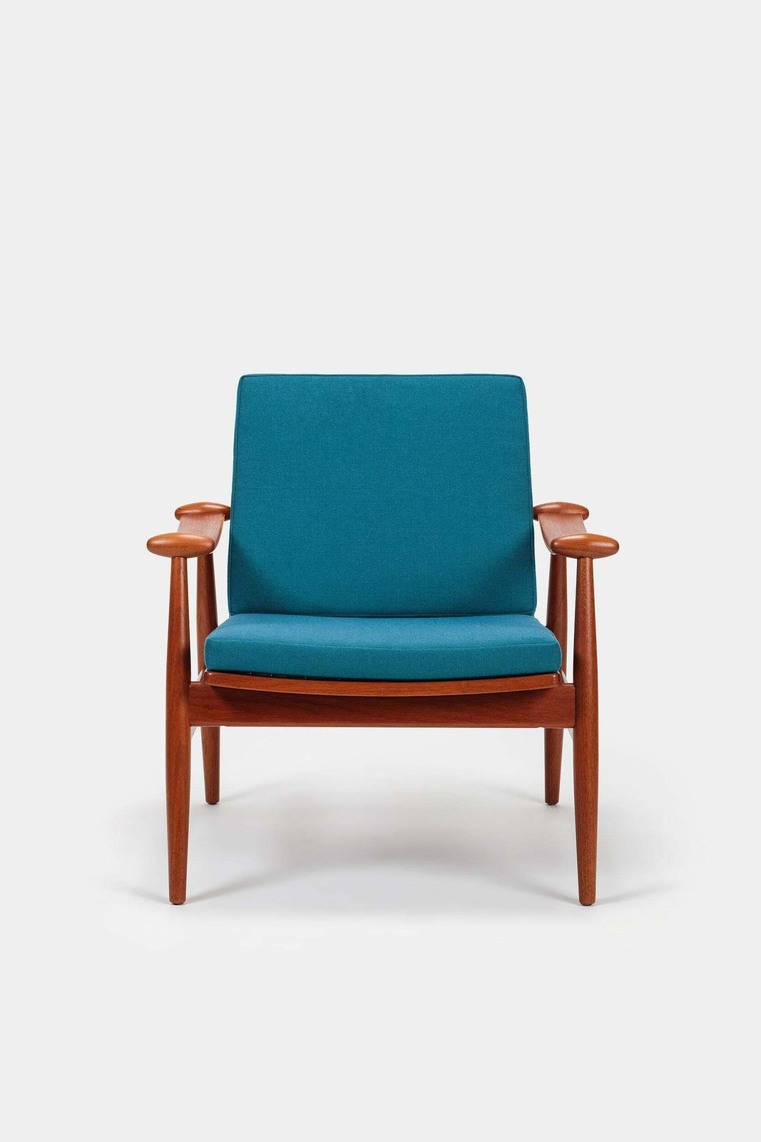 Finn Juhl, Pair Of "Spade" Armchairs, Denmark, 50s photo 5062.0