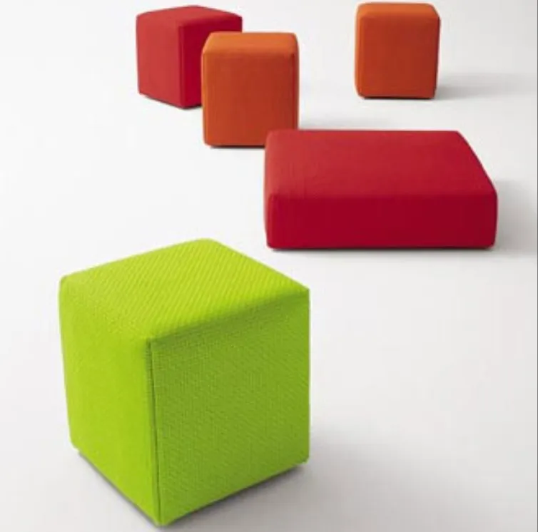 Zanotta Alpha Design Emaf Progetti 3 Seater Sofa And Pouf photo for sale