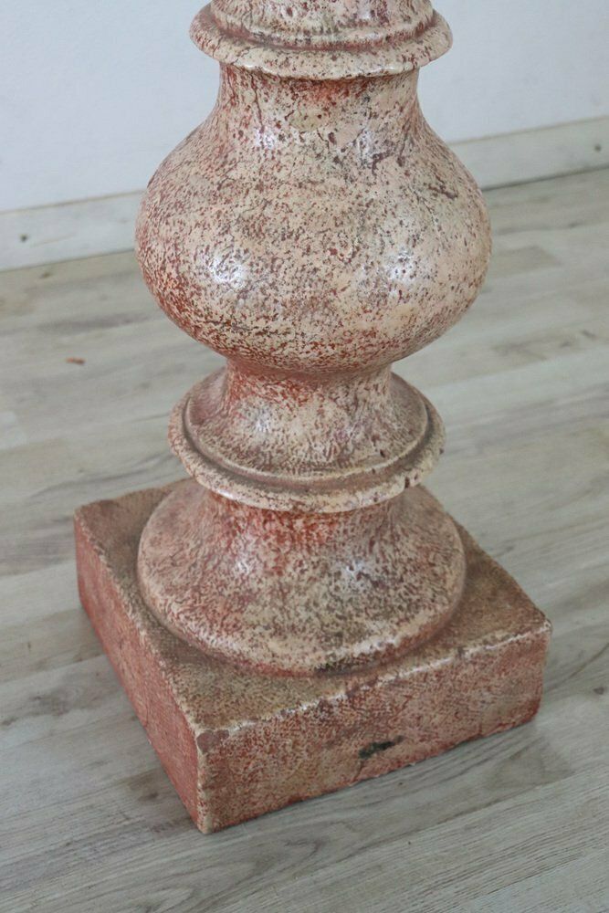 Hand Carved Stone Tub Holy Water Font, Early 20th Century photo for sale