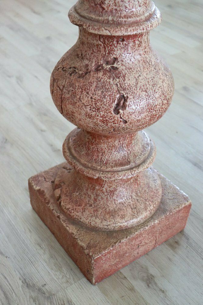 Hand Carved Stone Tub Holy Water Font, Early 20th Century photo Garden Decor