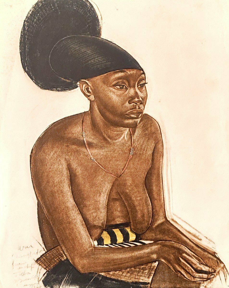 Alexandre Iacovleff (1887 1938) Ourou La Mangbetu