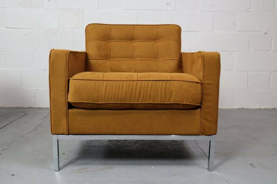 Pair Of Florence Knoll Lounge Chairs For Knoll International photo Furniture