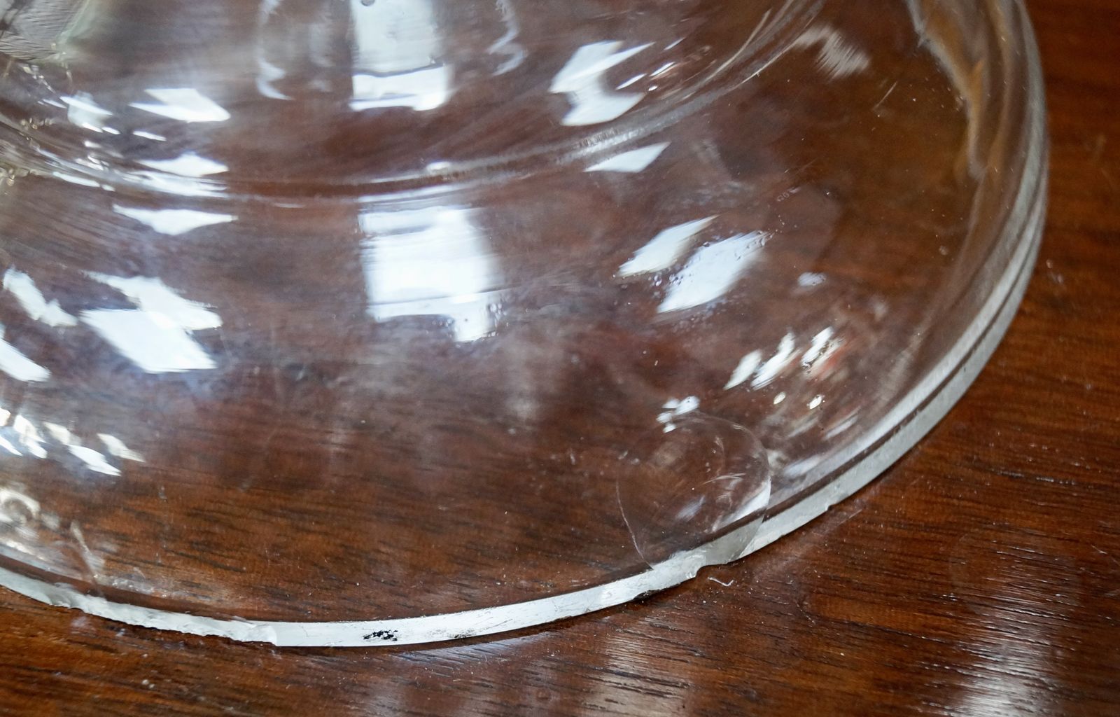 Large Antique Crystal Whiskey Dispenser photo furniture