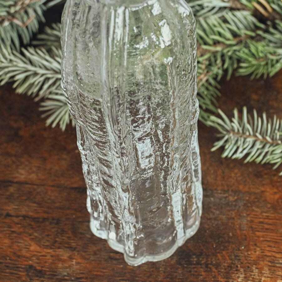 Christer Sjögren Bark Glass Vase photo for sale