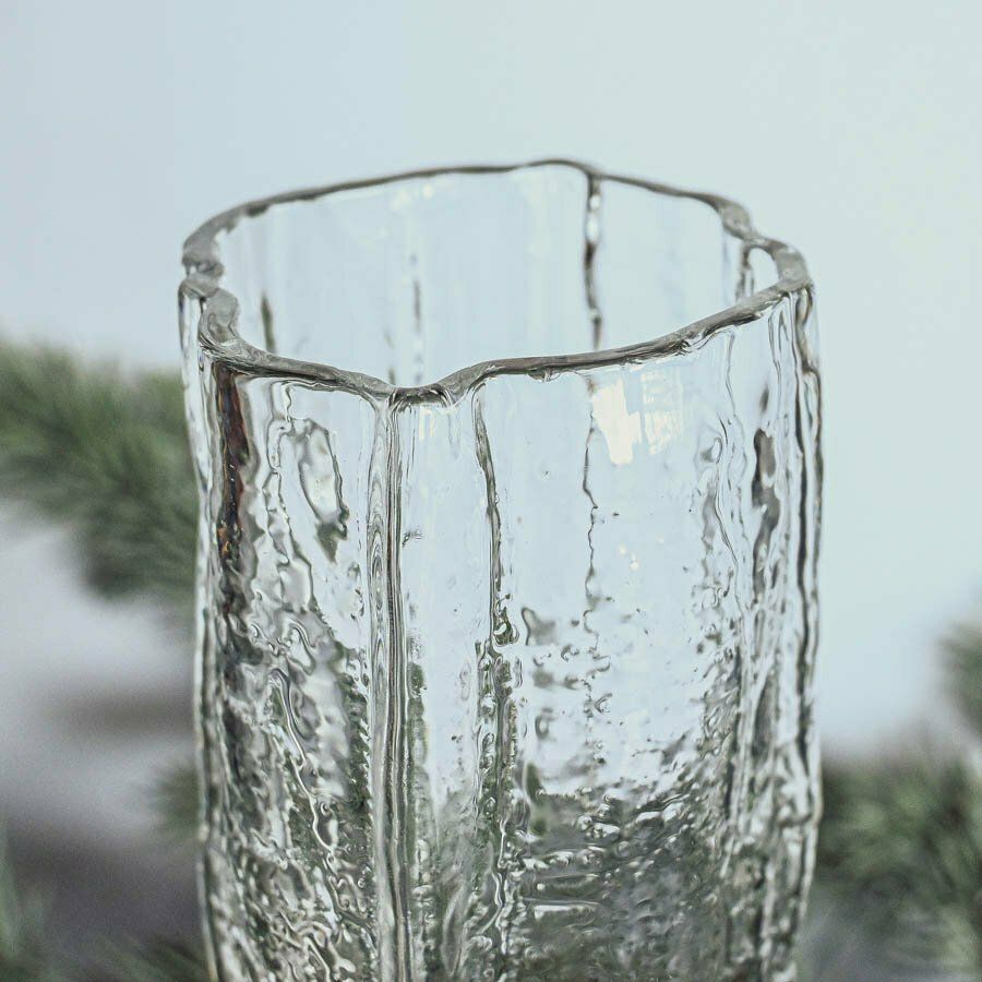 Christer Sjögren Bark Glass Vase photo Home Decor