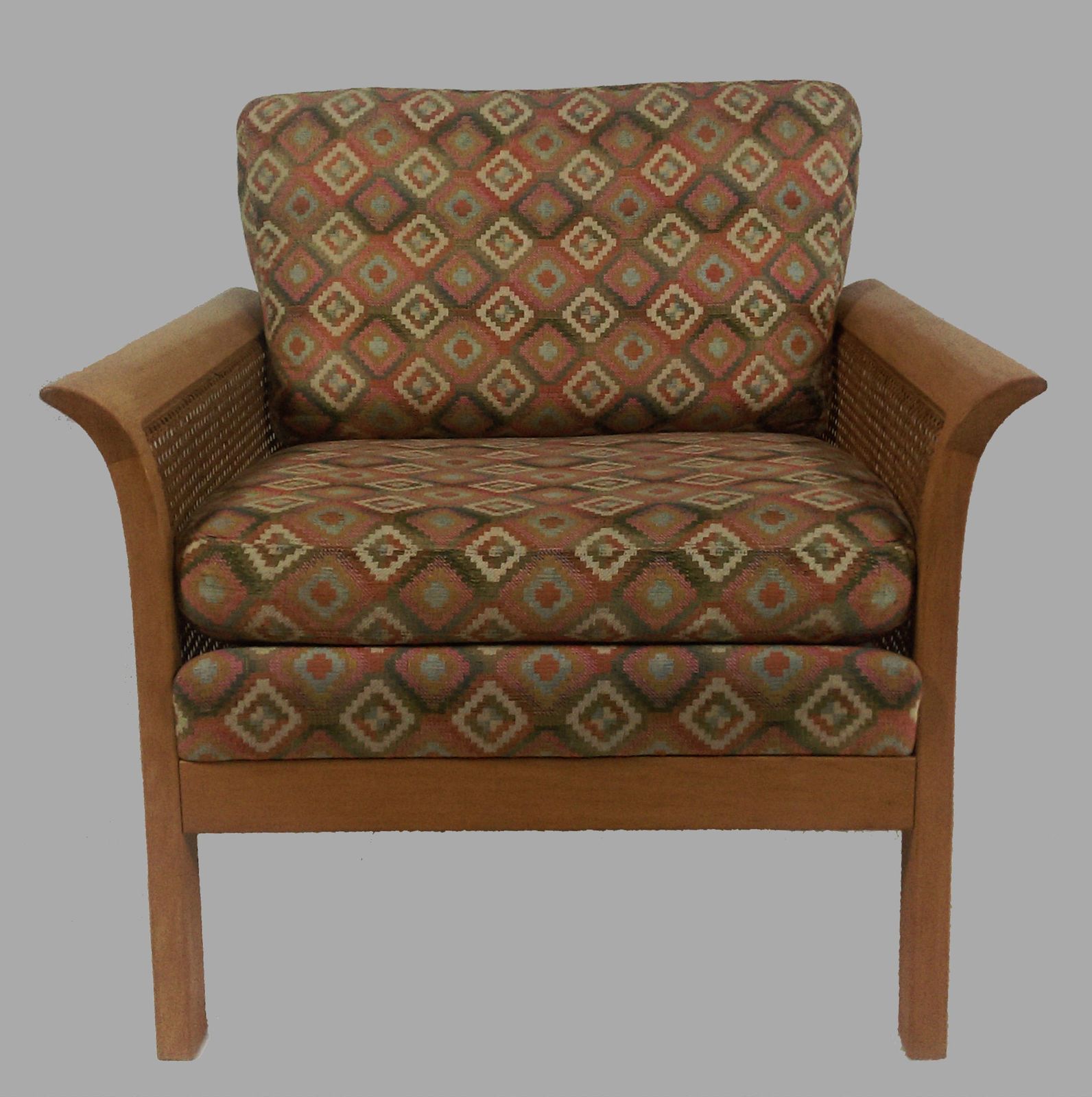 1970s Arne Norell Set Of Two Rotang Lounge Chairs photo for sale