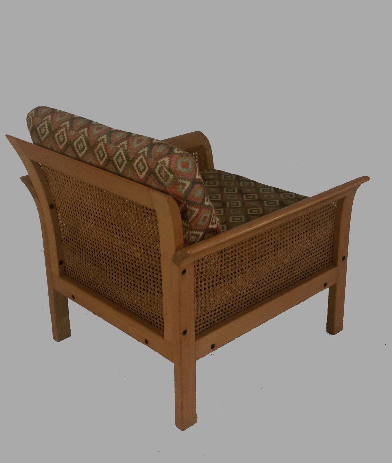 1970s Arne Norell Set Of Two Rotang Lounge Chairs photo vintage