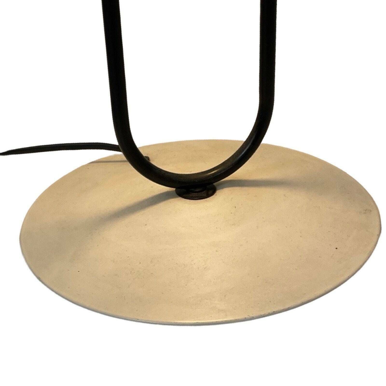 Pop Art / Space Age Design   Mushroom Lamp With White Plexi Shade And Metal Base photo Lighting