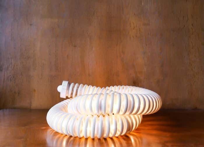 Artemide Boalum Table Lamp By Livio Castiglioni And Gianfranco Frattini, Italy photo Lighting