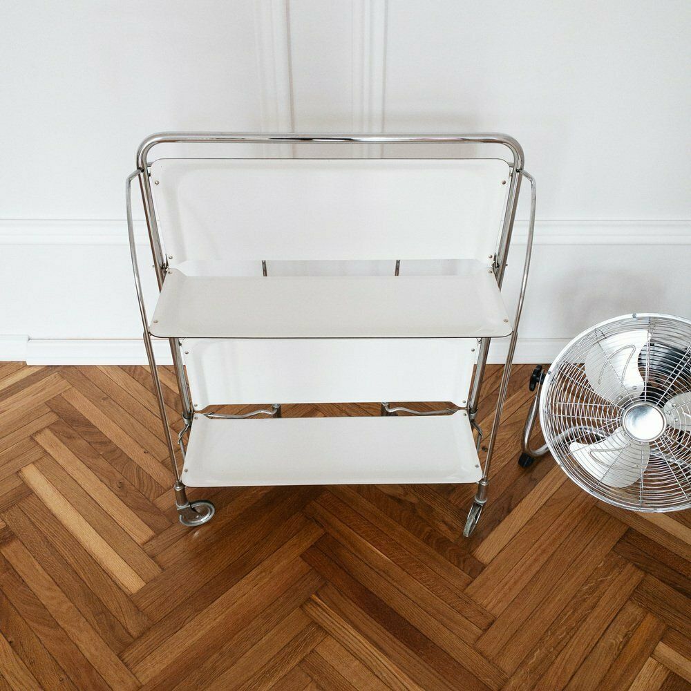 Mid Century Modern German Bar Cart, 1970s photo for sale