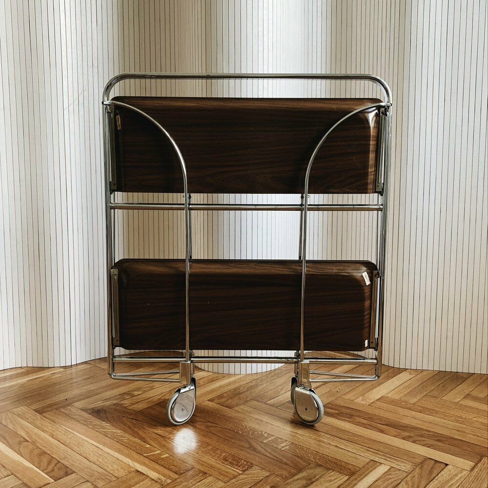 photo buy Mid Century Modern German Bar Cart, 1970s
