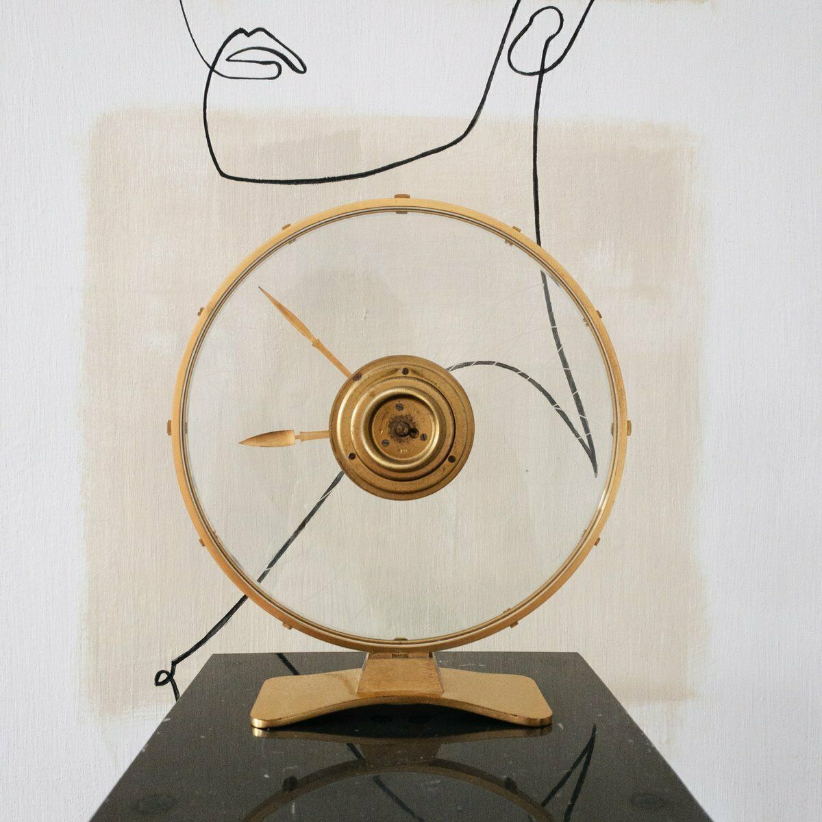 Art Deco Table Clock By Heinrich Möller For Kienzle International, 1930s photo Home Decor