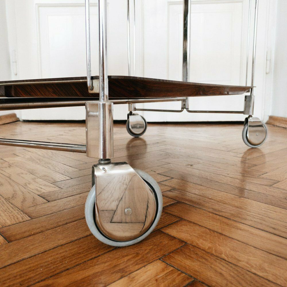 Mid Century Modern German Bar Cart Or Trolley, 1970s photo Furniture