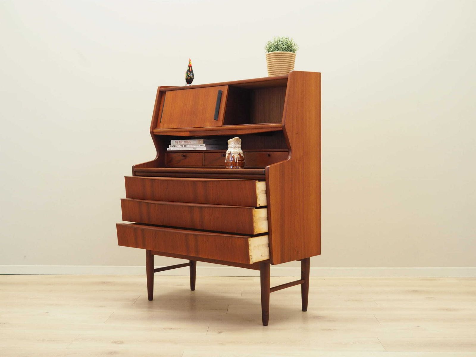 Teak Secretary, Danish Design, 1970s, Production: Denmark photo 1609.0
