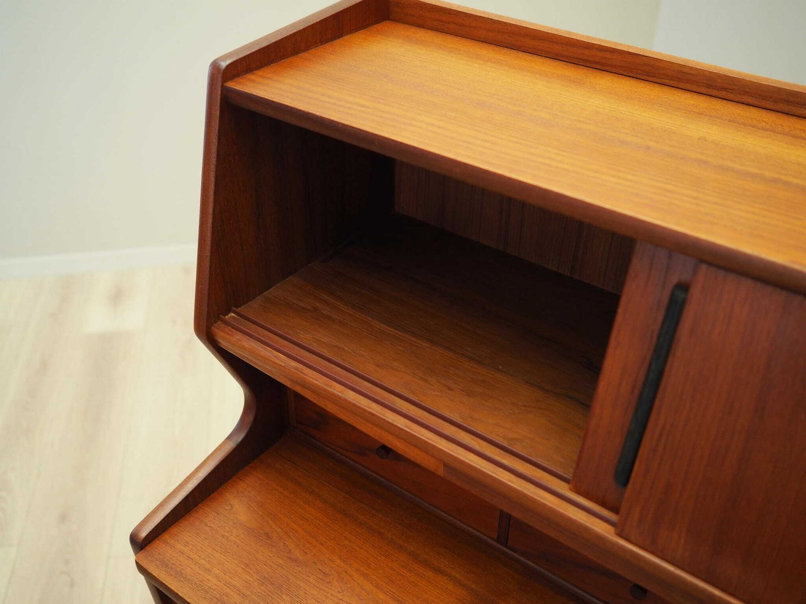Furniture Teak Secretary, Danish Design, 1970s, Production: Denmark photo