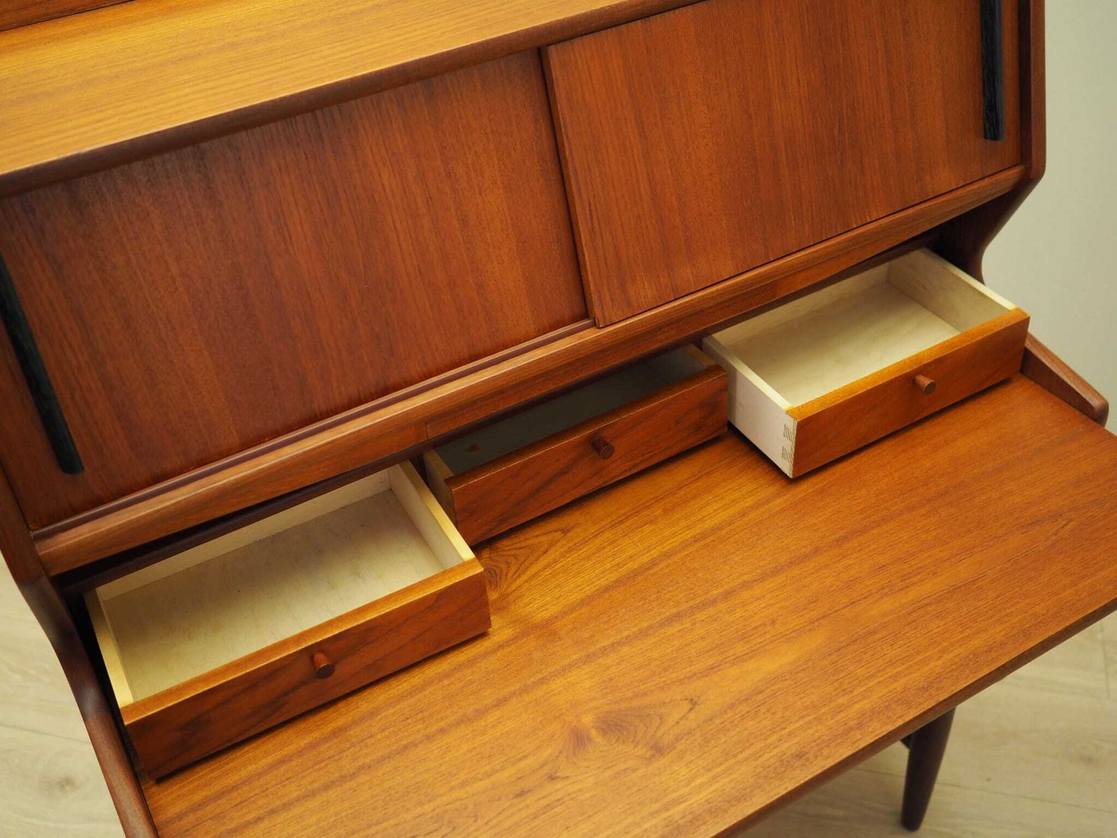 1609.0 Teak Secretary, Danish Design, 1970s, Production: Denmark photo