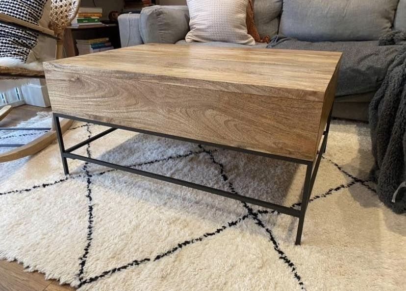 West Elm Industrial Pop Up Coffee Table photo Furniture