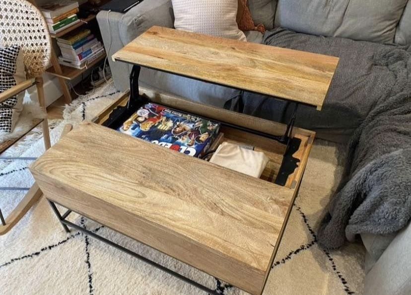 West Elm Industrial Pop Up Coffee Table photo buy