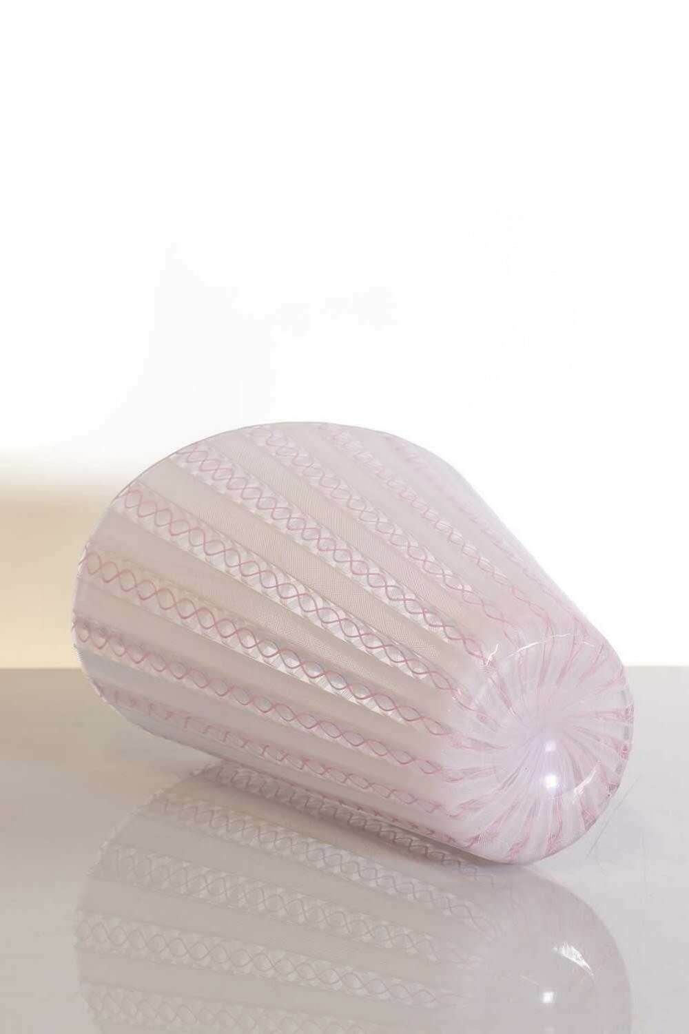Venini Zanfirico Flared Vase, 1950s photo for sale