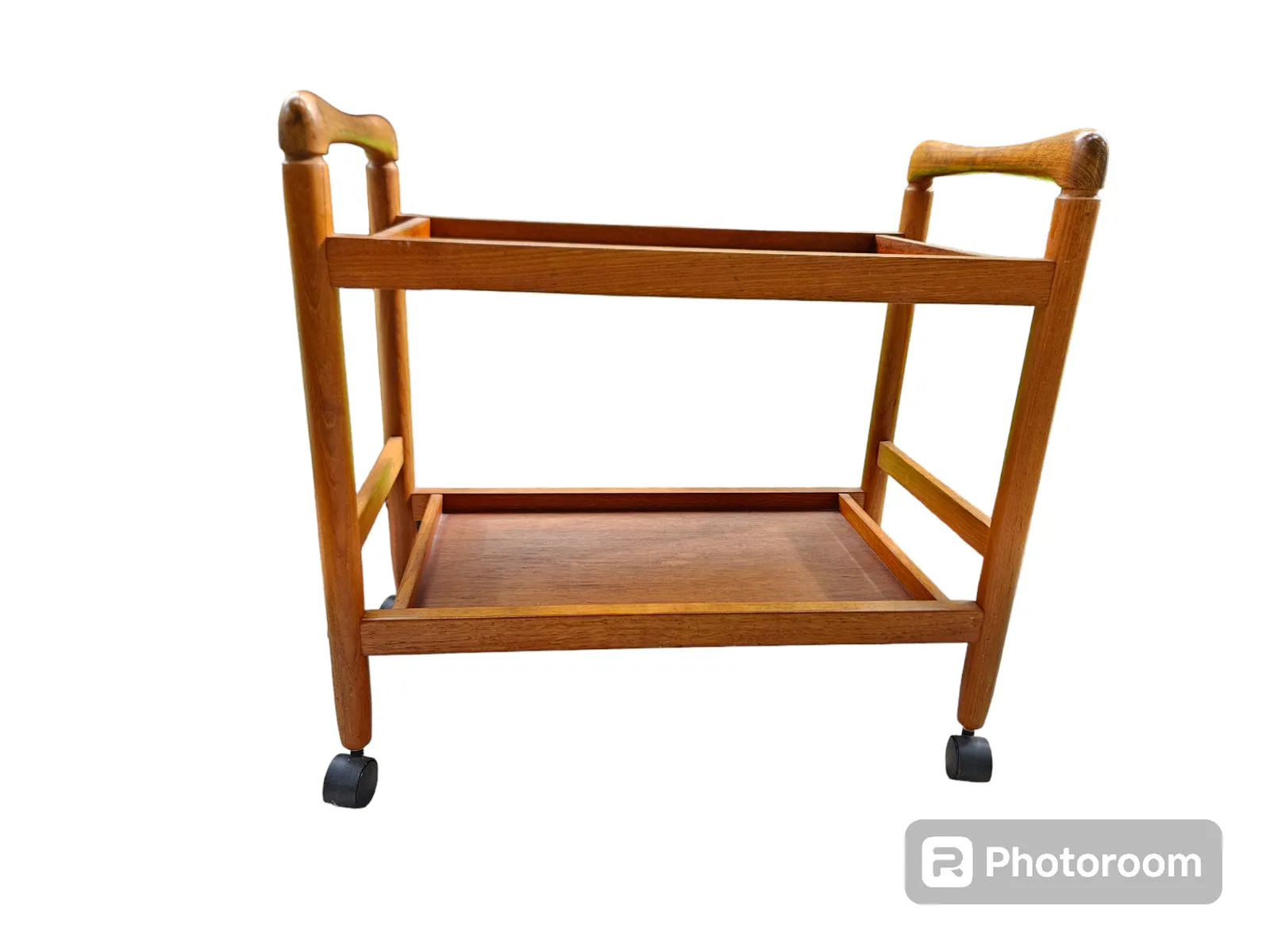 Beautiful Danish Drylund Drinks Trolley   Midcentury 1960's Teak   True Danish Design Mcm Mid Century photo 495.0