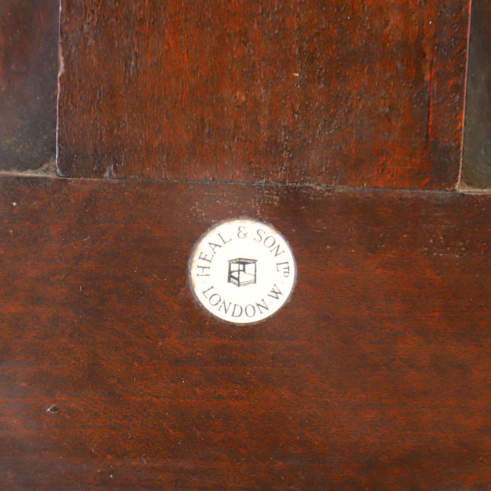 C 1900 Pair Of Heal's Of London Mahogany Bedframes   All Original photo Furniture