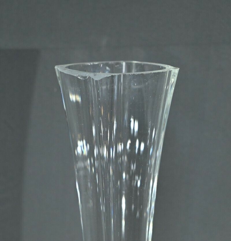 Important Soliflore Glass Vase, Art Deco Period – 1930 photo vinterior