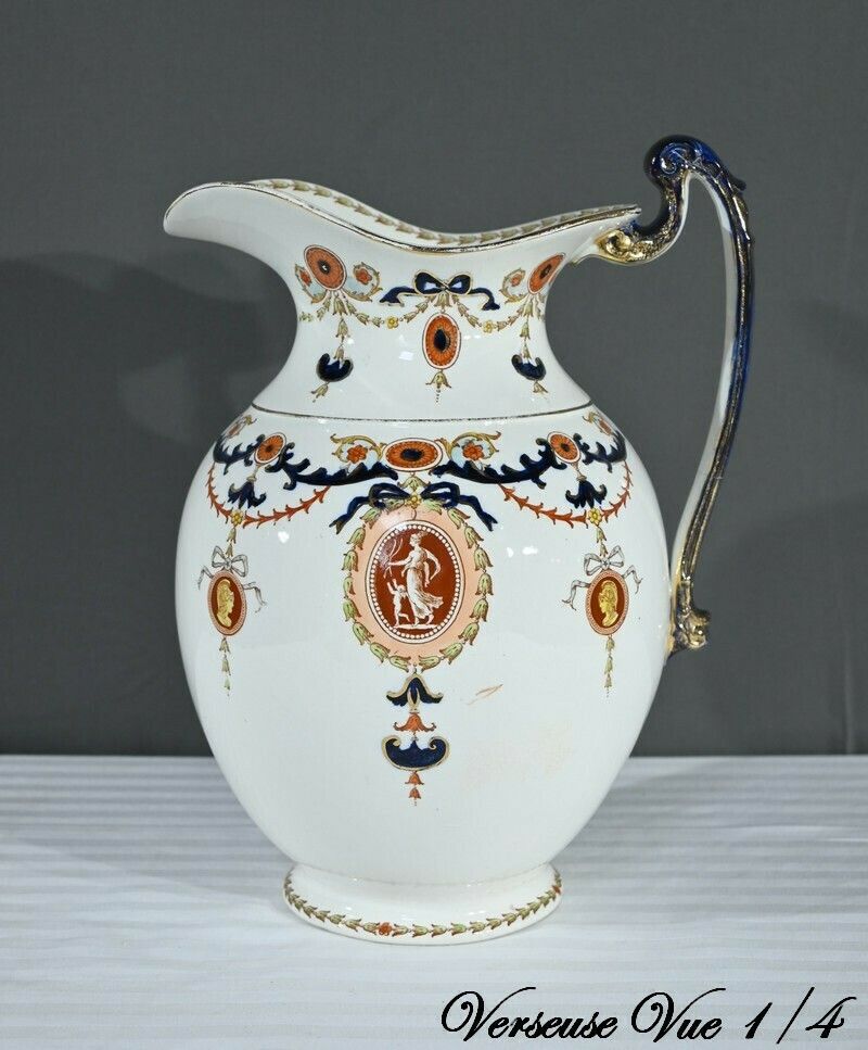 Sampson Hancock & Sons Fine Porcelain Set, Art Nouveau Period, England – 1900 photo Home Decor