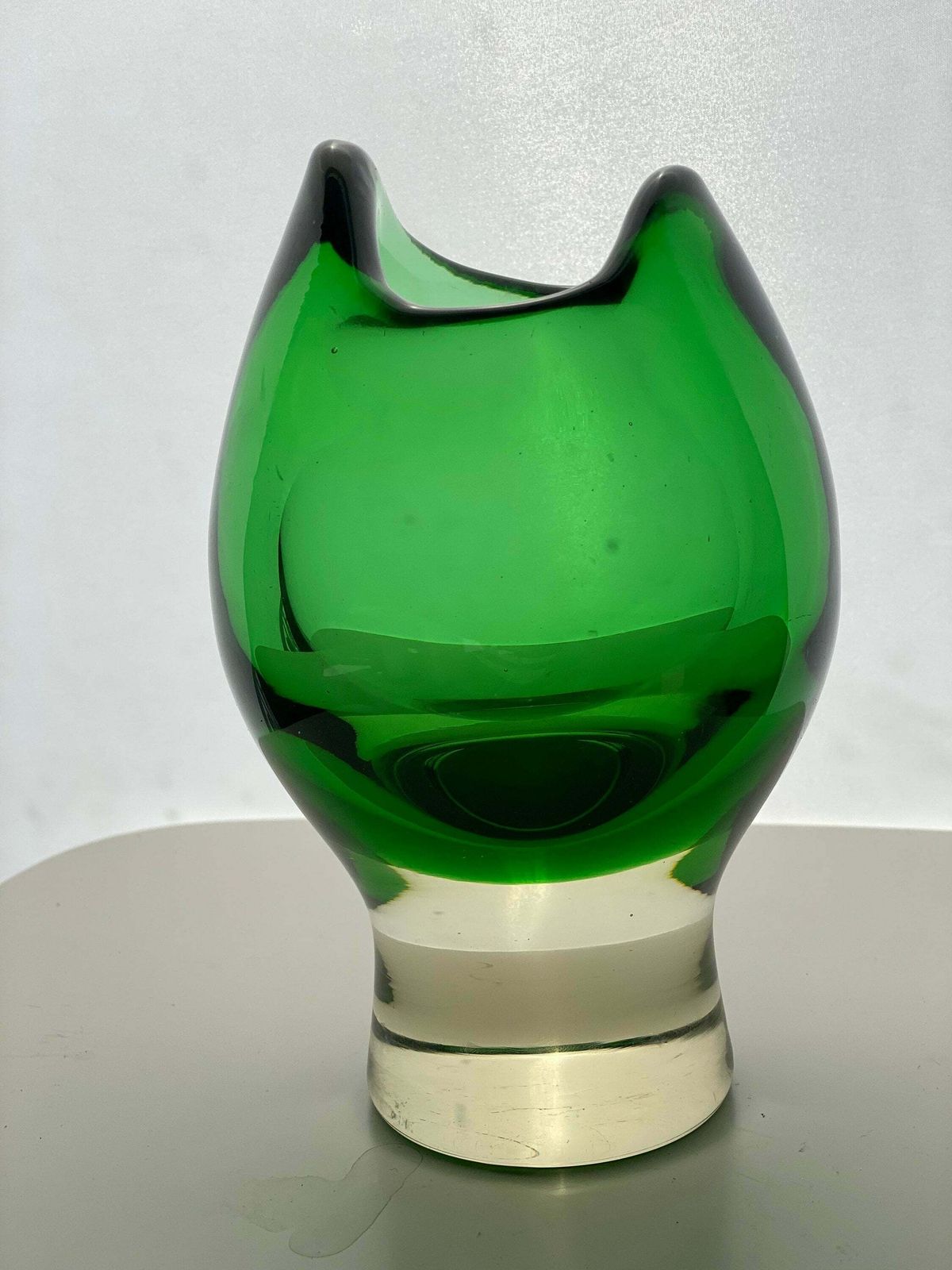 Midcentury Modern Czech Glass Designed By Milan Metelák For Harrachov photo for sale