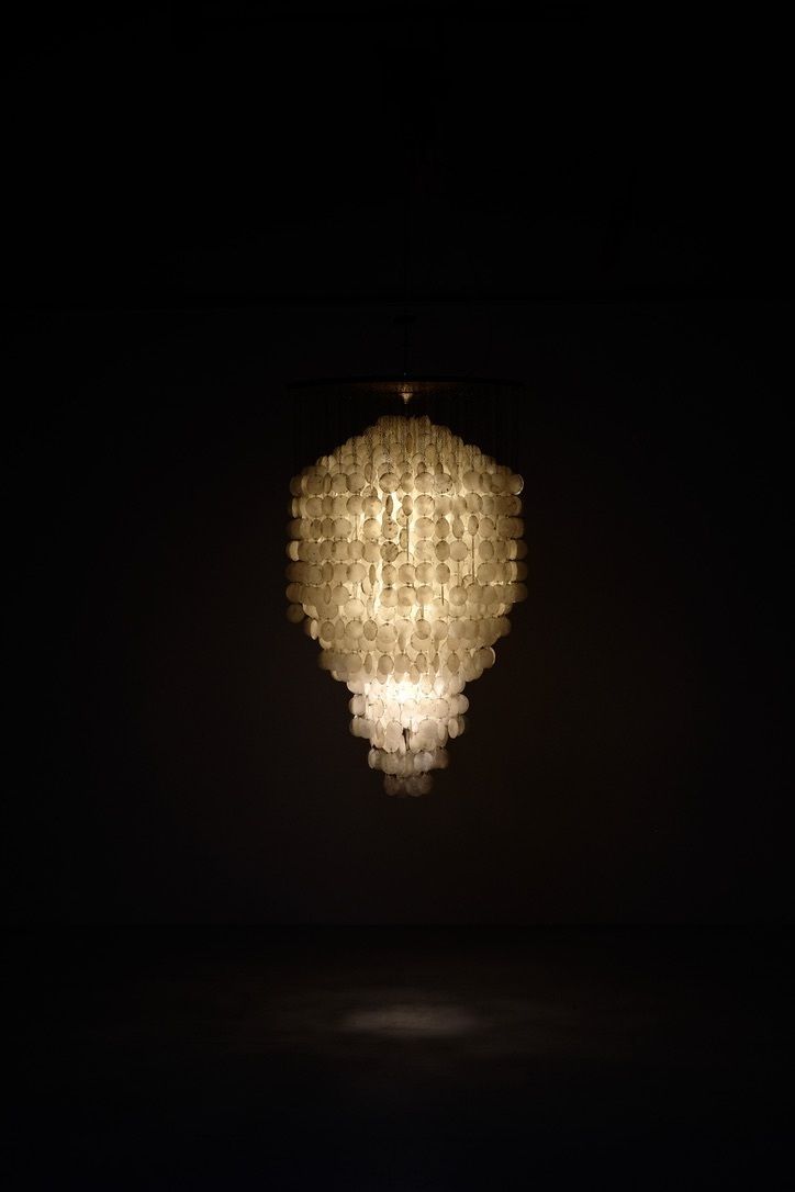 photo buy Pendant Light Attributed By Verner Panton, 1960's.
