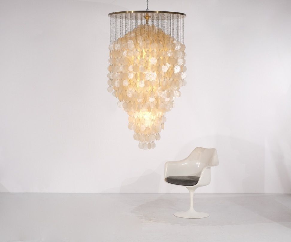Pendant Light Attributed By Verner Panton, 1960's. photo furniture