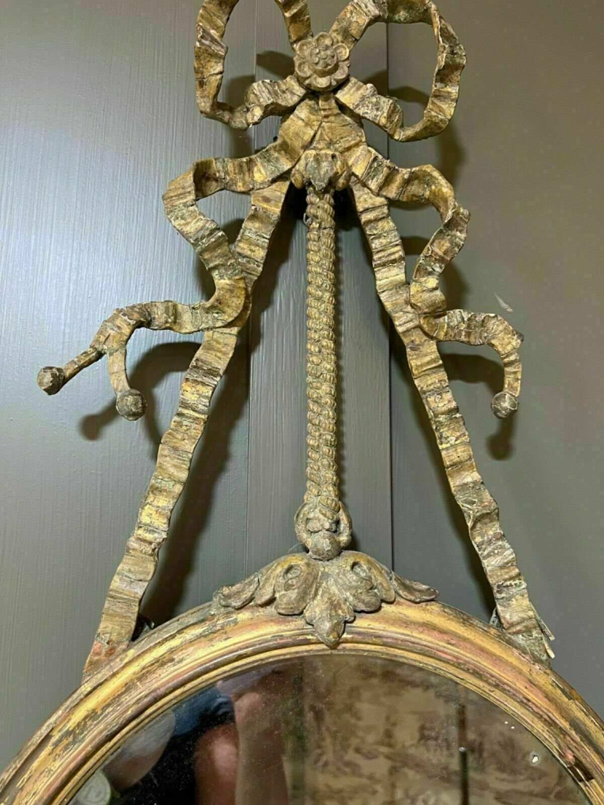 Antique Mirror Georgian Mirror/Wall Sconce 1790’s/1820’s photo Home Decor