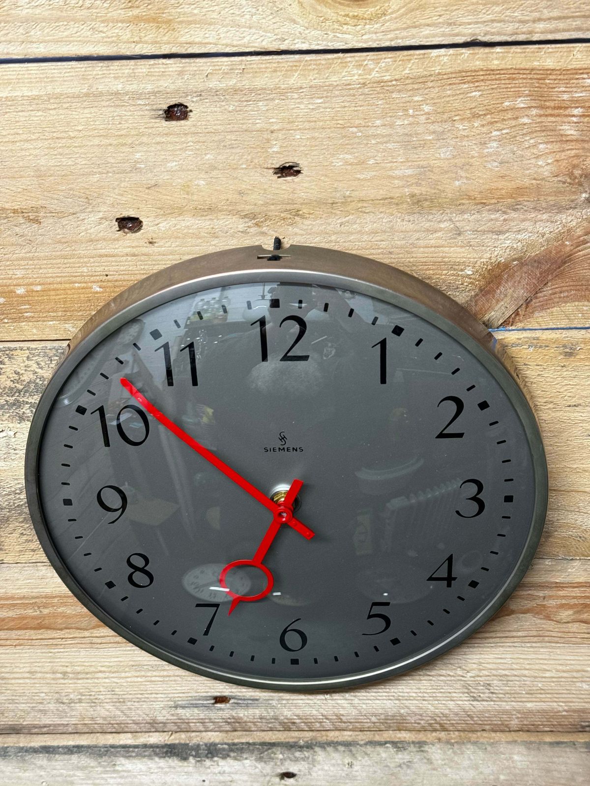 1960's German Industrial Factory / Office Clocks By Peter Behrens For Siemens photo Home Decor