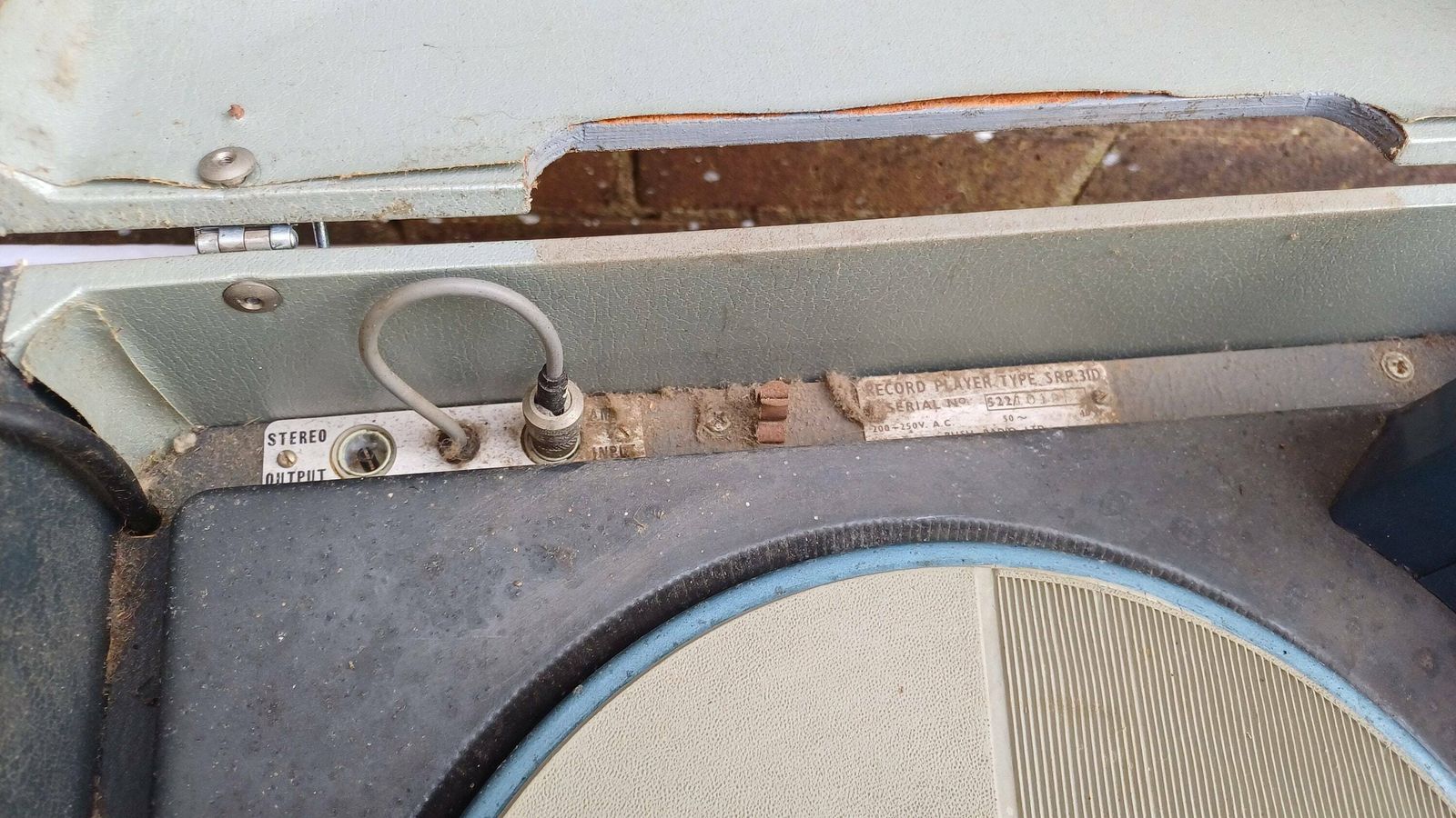 Vintage Retro Bush ‘Monarch’ Record Player Audio Collectible Audio. photo Home Decor