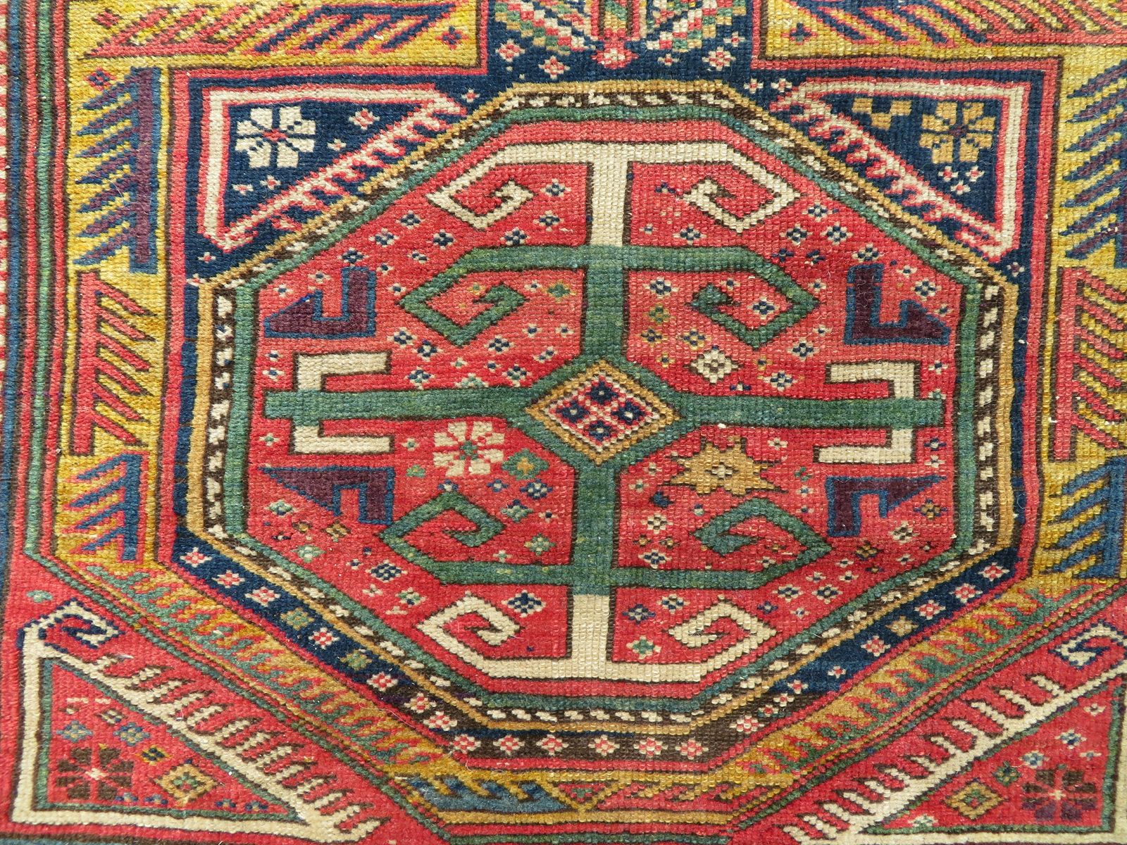 Antique Caucasian Shirvan Narrow Runner. 290cm X 87cm. photo vintage